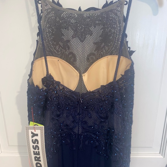 Navy Blue Dress - Picture 4 of 7